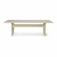 ferm LIVING Rink matbord large 240x90x74 cm Eggshell