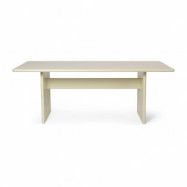 Ferm Living Rink matbord small 200x90x74 cm Eggshell