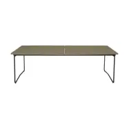 Grythyttan Stålmöbler Table B31 matbord 230 cm Ljusgrön ek-svart