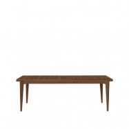GUBI S-table matbord american walnut, extendable