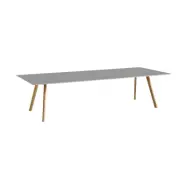 HAY CPH30 2.0 matbord 90x300 cm Grey linoleum-lacquered oak