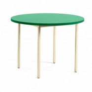 HAY Two-Colour matbord Ø105 cm Ivory-green mint
