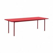 HAY Two-Colour matbord Ø120 cm Maroon red-red