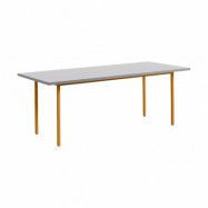HAY Two-Colour matbord 90x200 cm Ochre-light grey