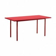 HAY Two-Colour matbord 90x240 cm Maroon red-red