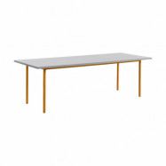 HAY Two-Colour matbord 90x240 cm Ochre-light grey