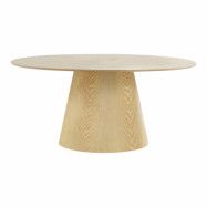 HOUSE NORDIC Bolton matbord, ovalt - naturlig askfaner (160x90)