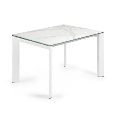 KAVE HOME Axis bord 120 (180) cm vita ben