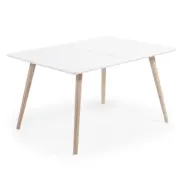 KAVE HOME Eunice utdragbart bord, 140(220)x90 cm