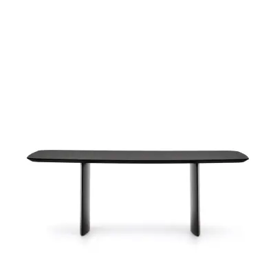 KAVE HOME Litto matbord, rektangulärt - svart MDF (200x100)