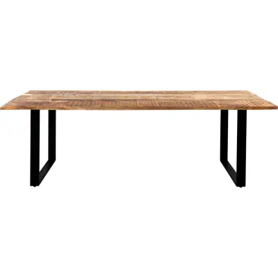 KILROY INDBO Seattle matbord, rektangulärt - naturligt mangoträ och järn