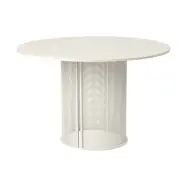 KRISTINA DAM STUDIO Bauhaus Matbord - Beige St&aring;l