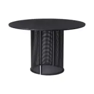 KRISTINA DAM STUDIO Bauhaus Matbord - Svart St&aring;l