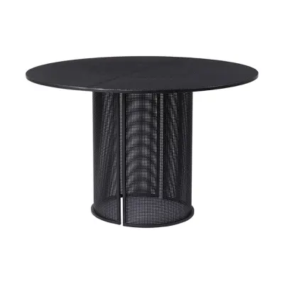 KRISTINA DAM STUDIO Bauhaus Matbord - Svart Stål