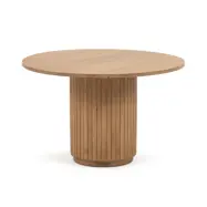 KAVE HOME Licia Matbord, Runt - Naturligt Mangoträ (Ø 120 cm)