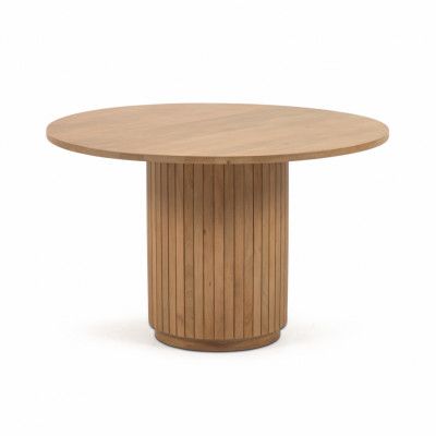 KAVE HOME Licia Matbord, Runt - Naturligt Mangoträ (Ø 120 cm)