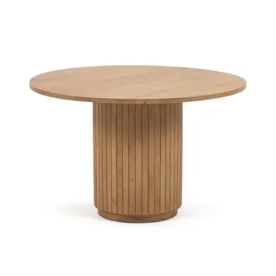 KAVE HOME Licia Matbord, Runt - Naturligt Mangoträ (Ø 120 cm)