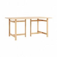 MOEBE Moebe rectangular dining dable matbord 160x90 cm Ek