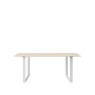 Muuto 70/70 matbord 170x85 cm Sand laminate-Plywood-White