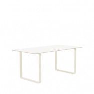 Muuto 70/70 matbord 170x85 cm White laminate-Plywood-Sand