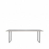 Muuto 70/70 matbord 225x90 cm Grey linoleum-Plywood-Grey