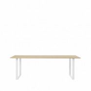 Muuto 70/70 matbord 225x90 cm Oak venner-Plywood-White