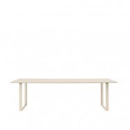 Muuto 70/70 matbord 255x108 cm Sand laminate-Plywood-Sand