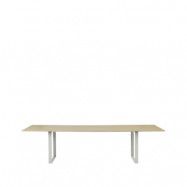 Muuto 70/70 matbord 295x108 cm Oak veneer-Plywood-Grey