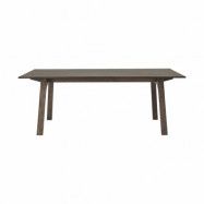 Muuto Earnest Extendable matbord 205x100 cm Dark oiled oak