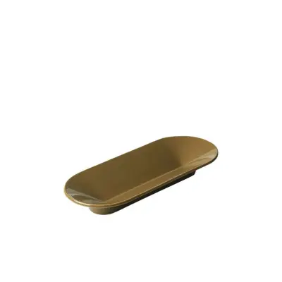 Muuto - Mere Skål 51,5x21,5 Brown Green