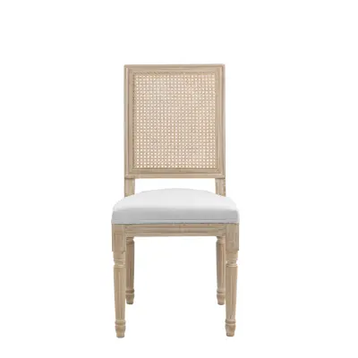 NORDLYS Cambridge matbordsstol - grått tyg och gummiträ