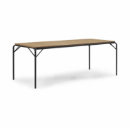 Normann Copenhagen Vig Robinia matbord 90x200 cm Black
