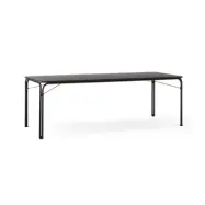 &Tradition Thorvald Outdoor SC99 matbord 220 cm Warm black