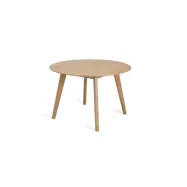 RHO matbord, runt - naturlig ekfan&eacute;r och ek