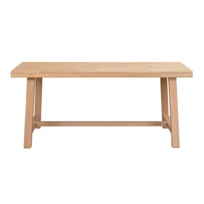 ROWICO Brooklyn Matbord - Borstad Ek med Utdragsfunktion (170 x 95 cm)