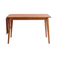 ROWICO Filippa Matbord - Oljad Ek med Klaff (80 x 120 + 45 cm)