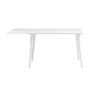 ROWICO Lotta Matbord - Vit with Fold (80 x 120 + 40 cm)