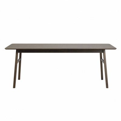 ROWICO Nagano Matbord, med Utdragsfunktion - Brun Ekfanér och Ek (205 x 95 cm)