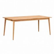 ROWICO Tyler Rektangulärt Matbord - Massiv Oljad Ek (180 x 90 cm)
