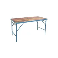 SJ&Auml;LS&Ouml; NORDIC originellt matbord - brunt tr&auml; och ...........