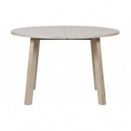 TRÄ EXKLUSIVT Lange Jan matbord, w. 2 extra tallrikar - sydney white oak (120)