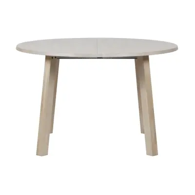 TRÄ EXKLUSIVT Lange Jan matbord, w. 2 extra tallrikar - sydney white oak (120)