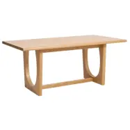 UNIKA MÖBLER Flow matbord, med utdragbar hylla - naturfärgad ekfaner (95x180)