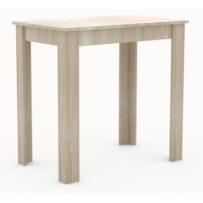 VCM NORDIC Esal 80 matbord, rektangulärt - naturligt trä (80x50)