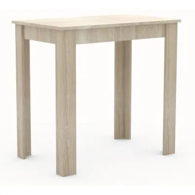 VCM NORDIC Esal 80 matbord, rektangulärt - naturligt trä (80x50)