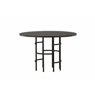 VENTURE DESIGN Copenhagen matbord, runt - mockafaner (Ø115)