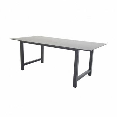 VENTURE DESIGN Count Matbord - Svart MDF och Metall