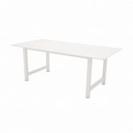 VENTURE DESIGN Count Matbord - Vit MDF och Metall