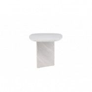 VENTURE DESIGN Grönvik matbord - vit betonglook MDF (220x100)