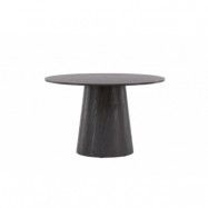 VENTURE DESIGN Lanzo matbord, runt - mocca MDF (Ø120)